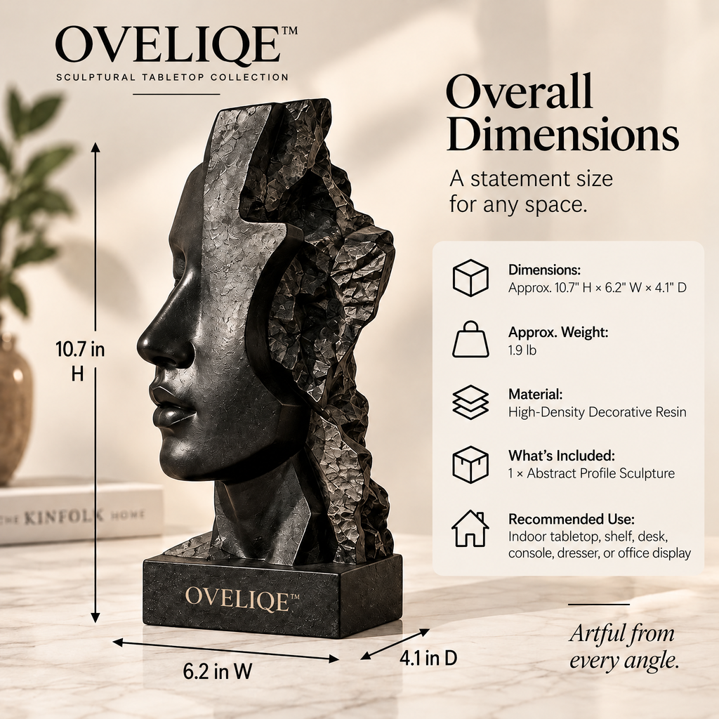 OVELIQE™ Atelier Profile Fragment Sculpture